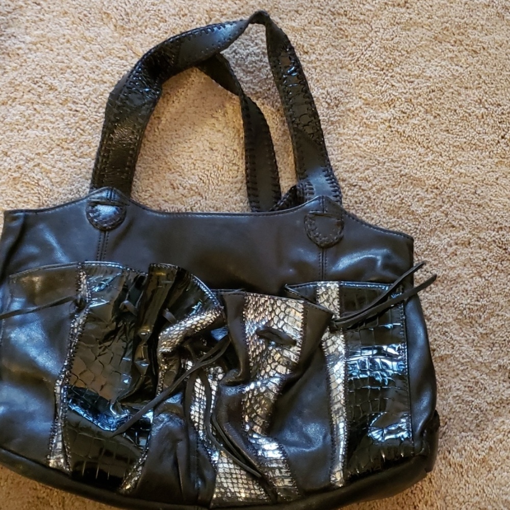 Carlos Falchi Chi lambskin purse